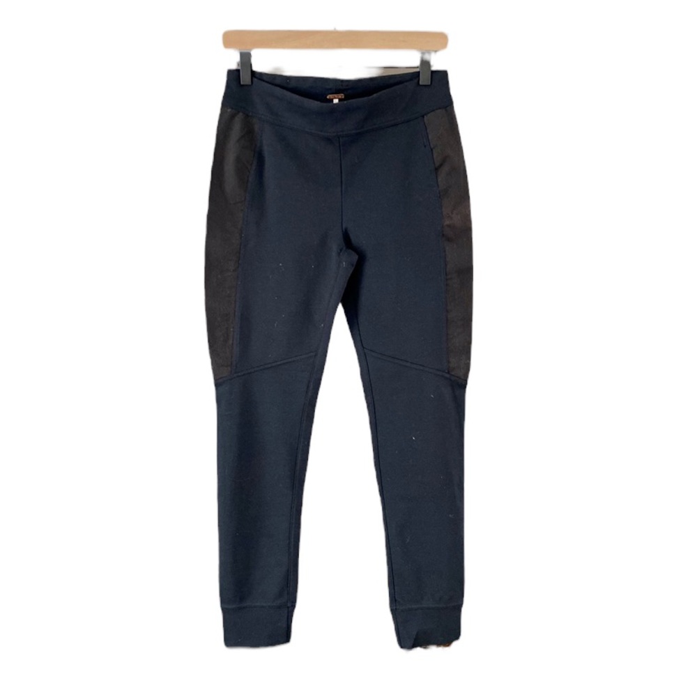 Free People Leggings Vegan Suede M Black